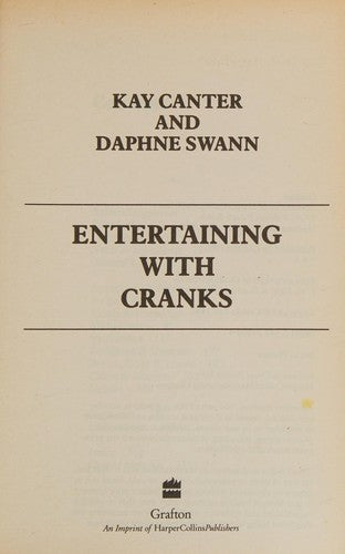 Entertaining with Cranks