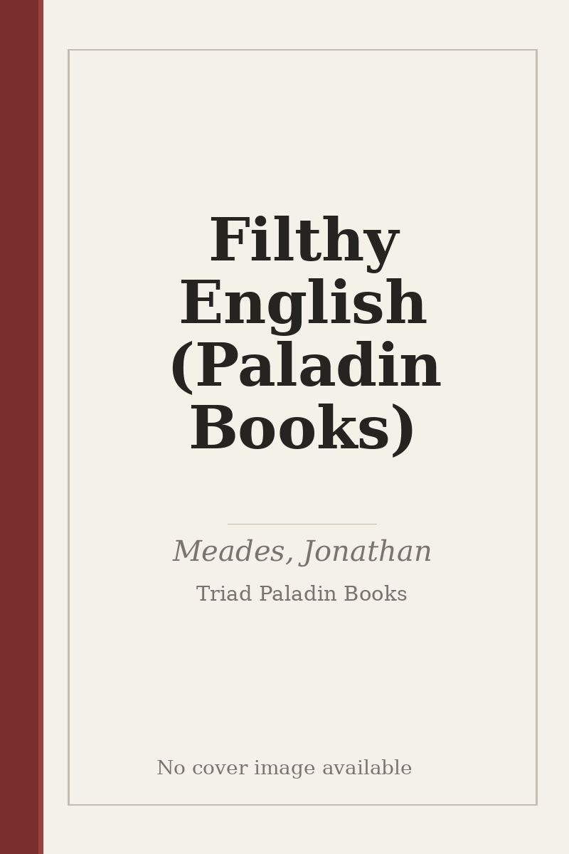 Filthy English (Paladin Books) - no cover image available