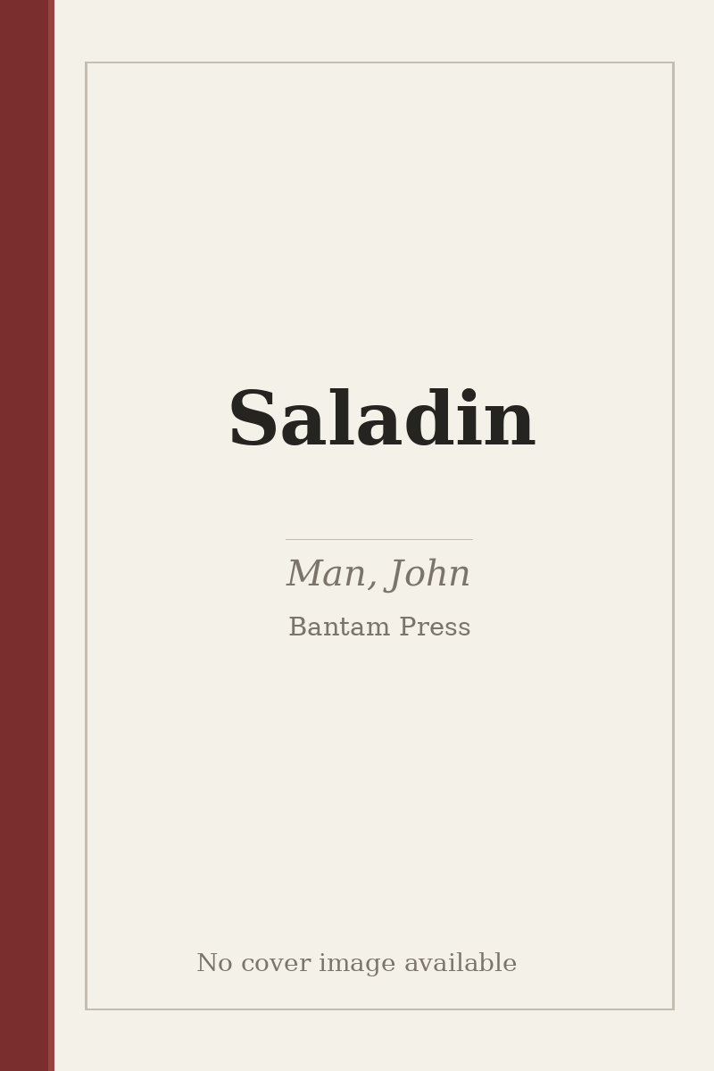 Saladin - no cover image available