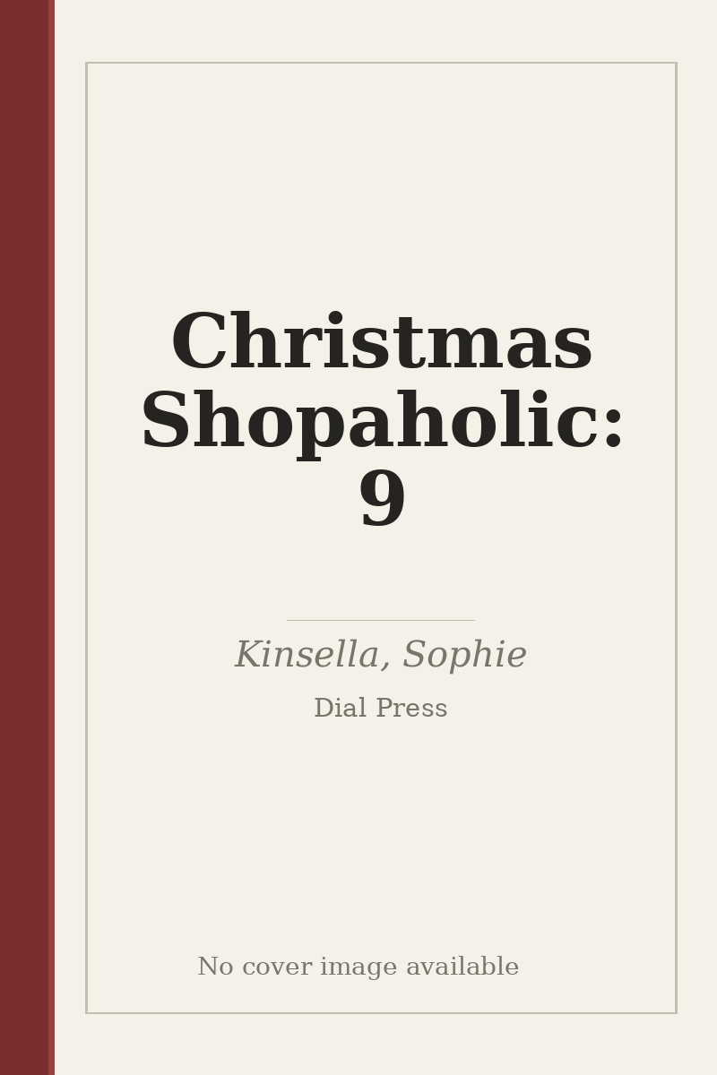 Christmas Shopaholic: 9 - no cover image available