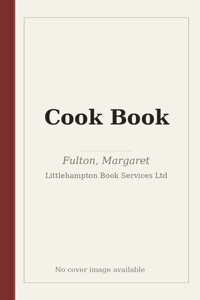 Cook Book - no cover image available