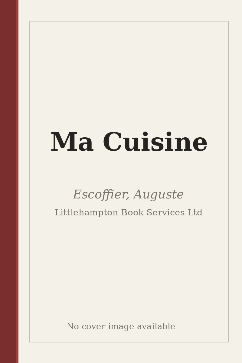Ma Cuisine - no cover image available