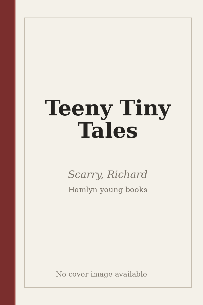 Teeny Tiny Tales - no cover image available