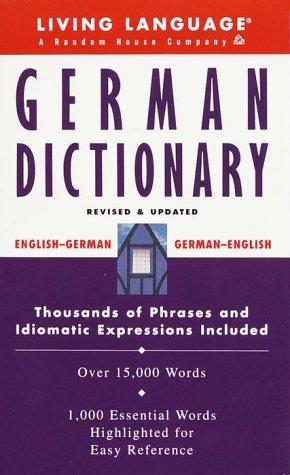 Dictionary: German-English, English-German (Living Language Complete Basic S.)