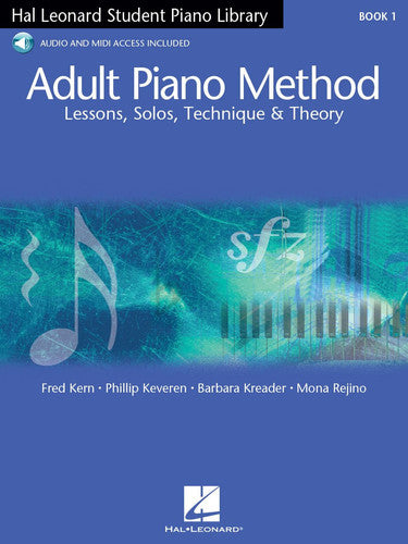 Hal Leonard Student Piano Library Adult Piano Method (Book/Online Audio) (Hal Leonard Student Piano Library (Songbooks)) (Includes Online Access Code)