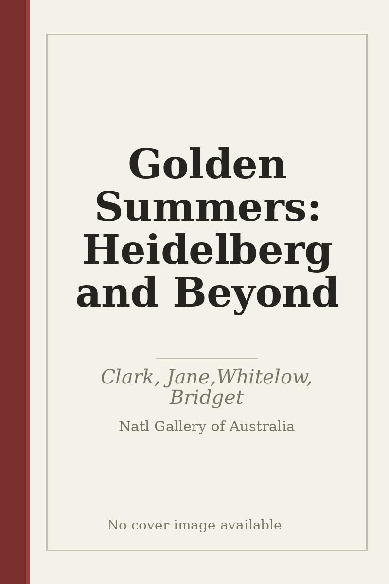 Golden Summers: Heidelberg and Beyond - no cover image available