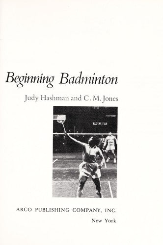 Beginning Badminton