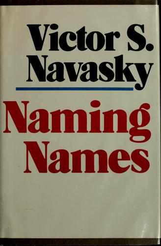Naming Names
