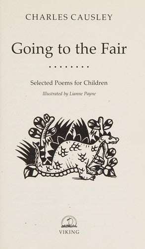Going to the Fair: Selected Poems For Children