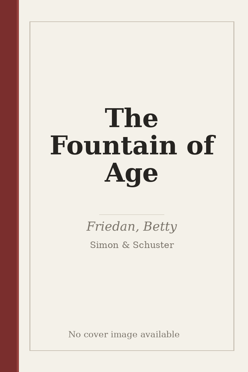 The Fountain of Age - no cover image available