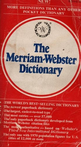 The Merriam-Webster Dictionary
