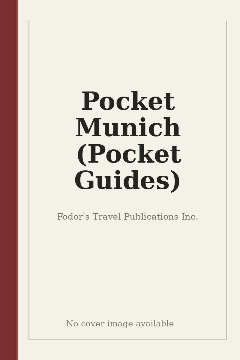 Pocket Munich (Pocket Guides) - no cover image available