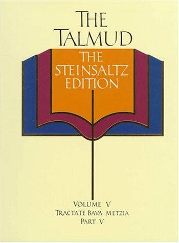 Jerusalem Talmud (v.5) (Steinsaltz Edition)