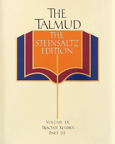 Jerusalem Talmud (v. 9) (Steinsaltz Edition)