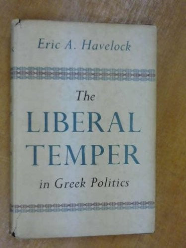 Liberal Temper in Greek Politics