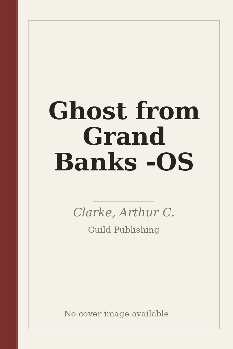 Ghost from Grand Banks -OS - no cover image available