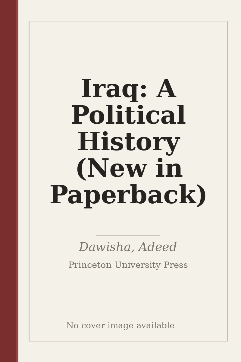 Iraq: A Political History (New in Paperback) - no cover image available