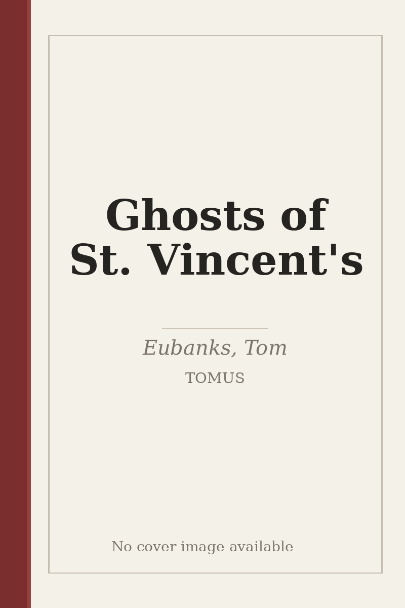 Ghosts of St. Vincent's - no cover image available