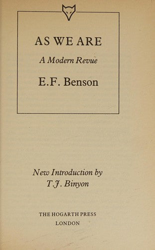 As We Are: A Modern Review