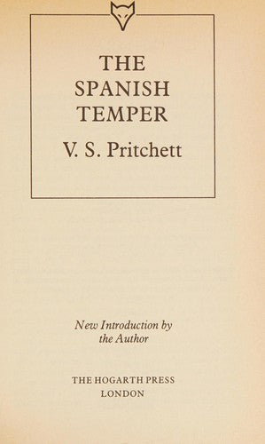 The Spanish Temper