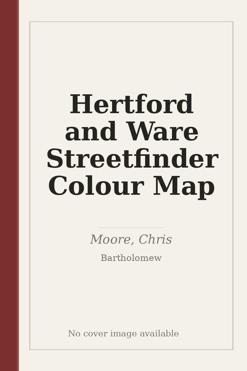 Hertford and Ware Streetfinder Colour Map - no cover image available