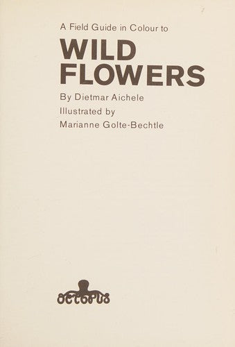 Field Gde To Wild Flower