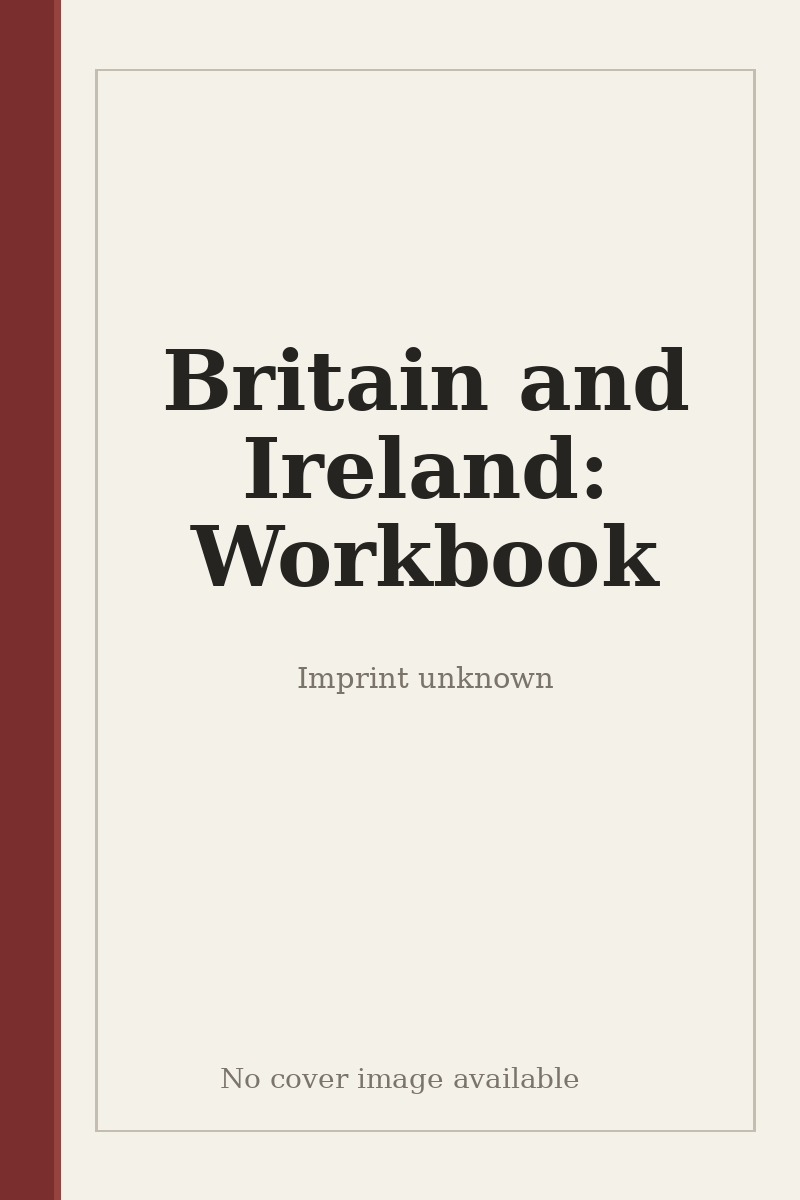 Britain and Ireland: Workbook - no cover image available