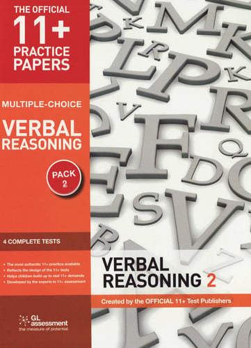 11+ Practice Papers, Verbal Reasoning Pack 2 (Multiple Choice): VR Test 5, VR Test 6, VR Test 7, VR Test 8 (The Official 11+ Practice Papers)