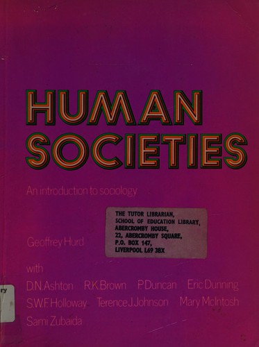 Human Societies: A Sociological Introduction