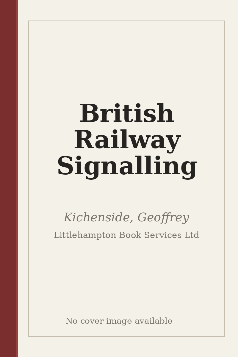 British Railway Signalling - no cover image available