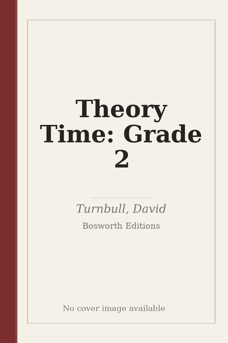 Theory Time: Grade 2 - no cover image available