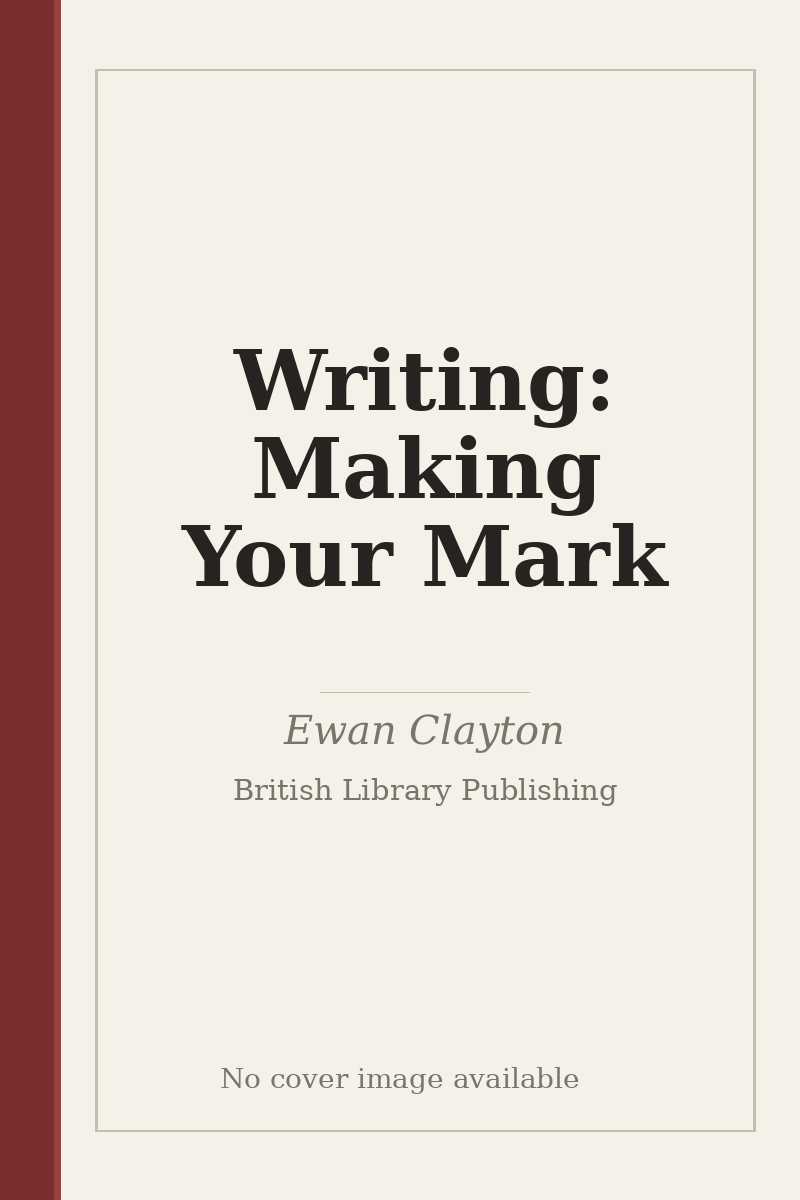 Writing: Making Your Mark - no cover image available