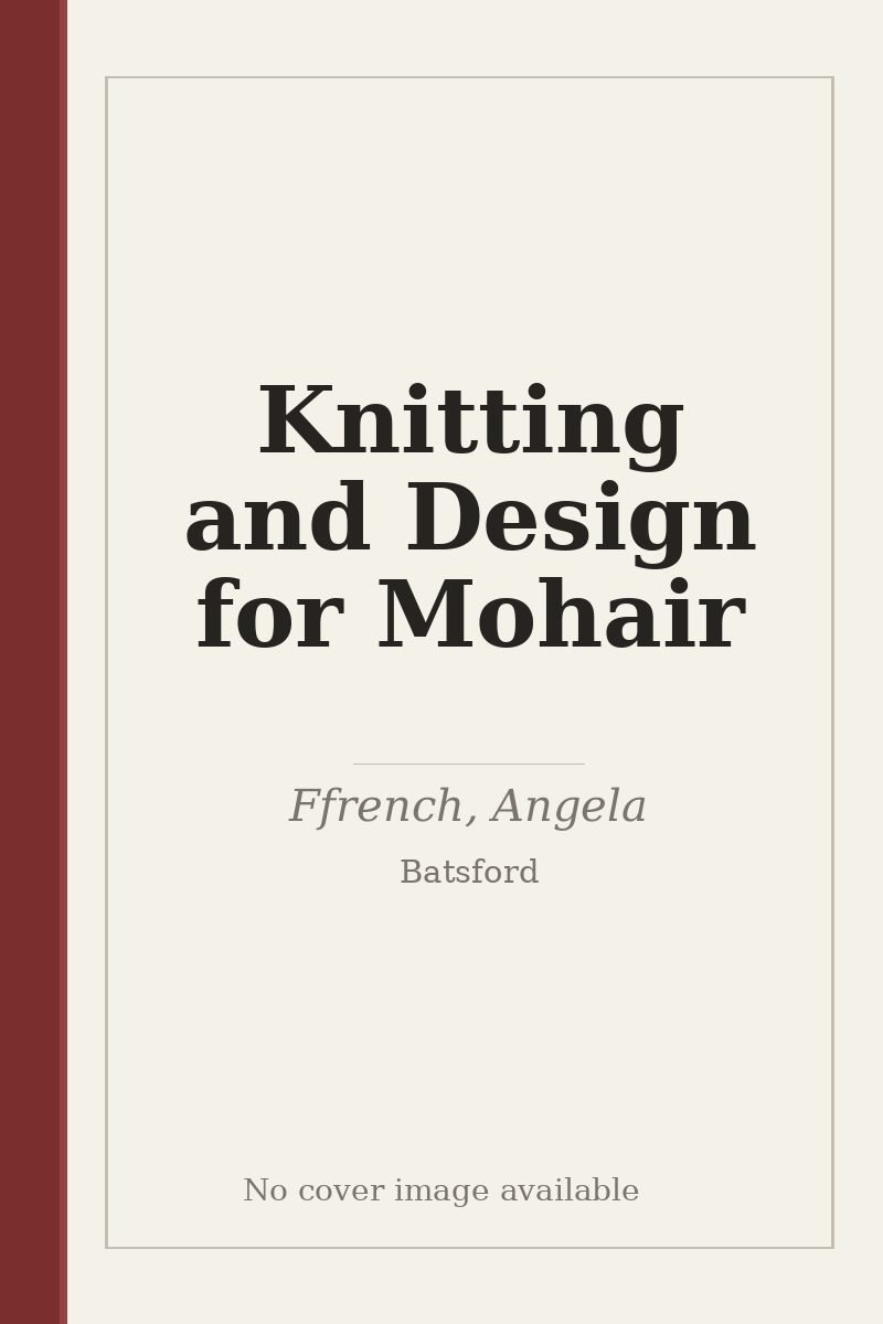 Knitting and Design for Mohair - no cover image available