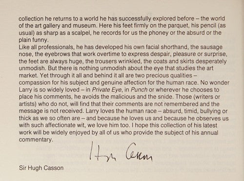 Larry on Art