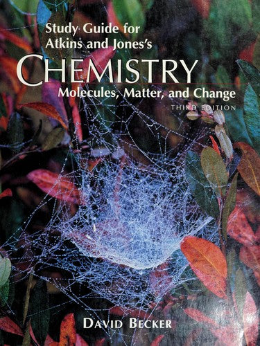 Student Guide to 3r.e (Chemistry: Molecules, Matter and Change)