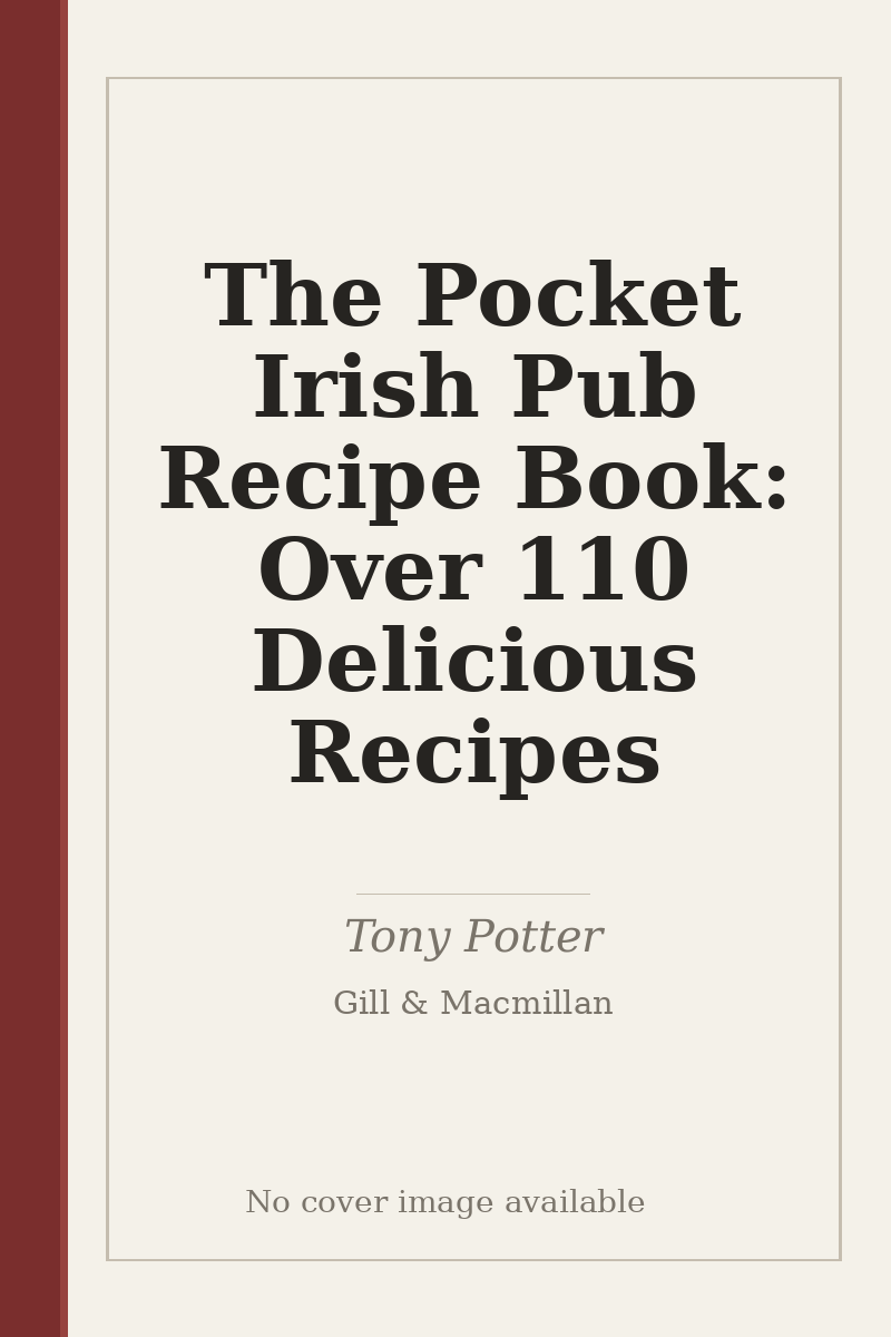 The Pocket Irish Pub Recipe Book: Over 110 Delicious Recipes - no cover image available