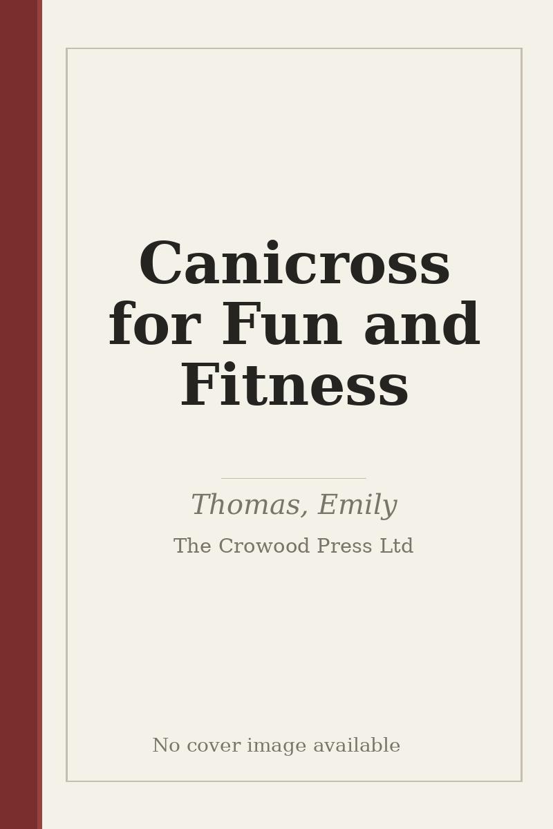 Canicross for Fun and Fitness - no cover image available