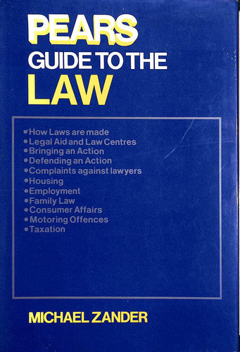 Pears Guide to the Law