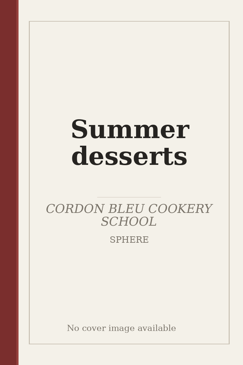Summer desserts - no cover image available