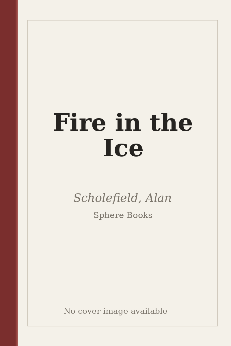 Fire in the Ice - no cover image available