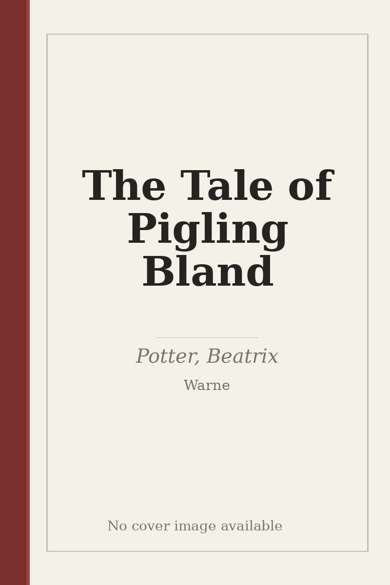 The Tale of Pigling Bland - no cover image available