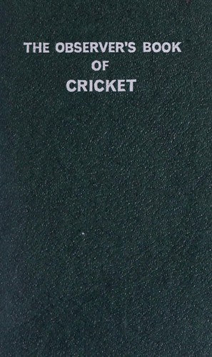 Observer's Book of Cricket (Observer's Pocket S.)