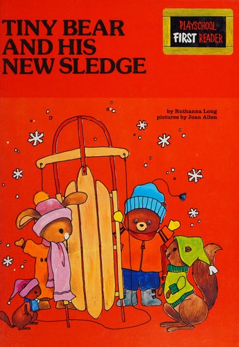 Tiny Bear & His New sledge