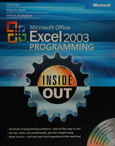 Microsoft Office Excel 2003 Programming Inside Out