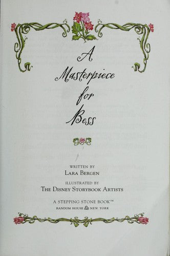 A Masterpiece for Bess (Disney Fairies)