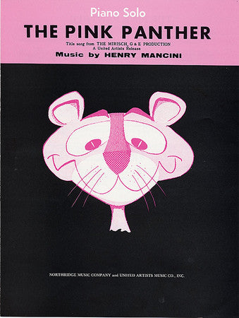 Pink Panther: Piano/vocal/chords, Sheet