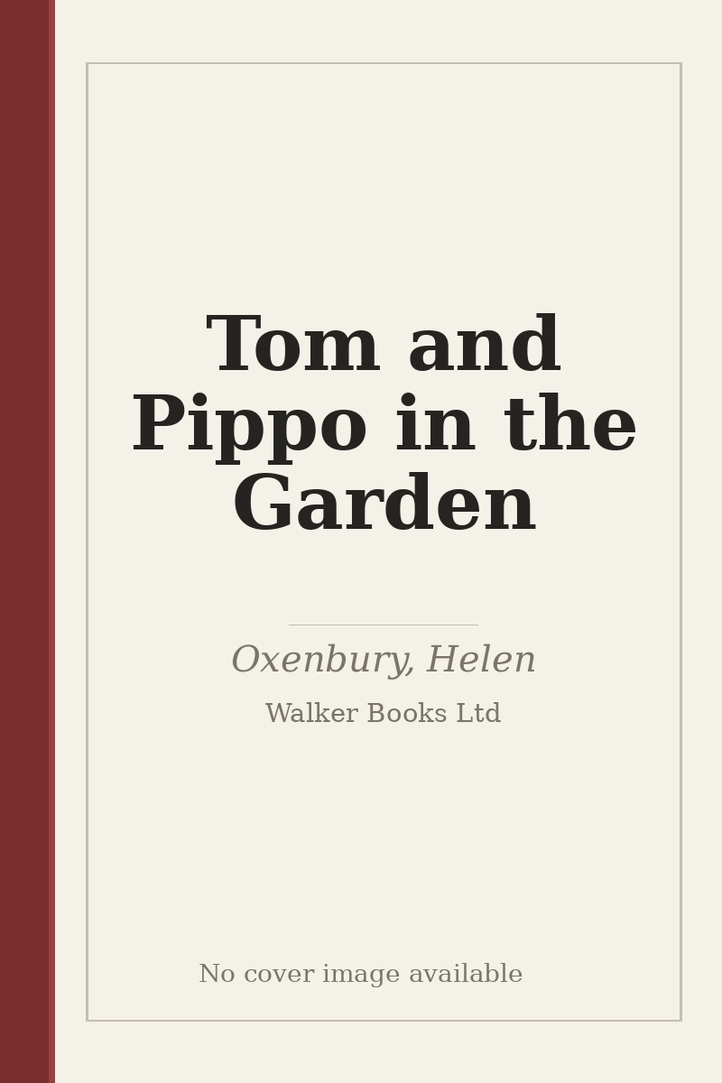 Tom and Pippo in the Garden - no cover image available