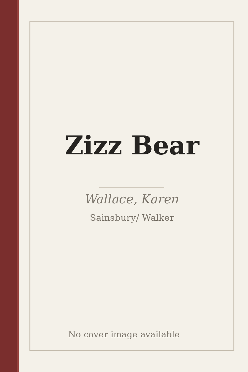 Zizz Bear - no cover image available