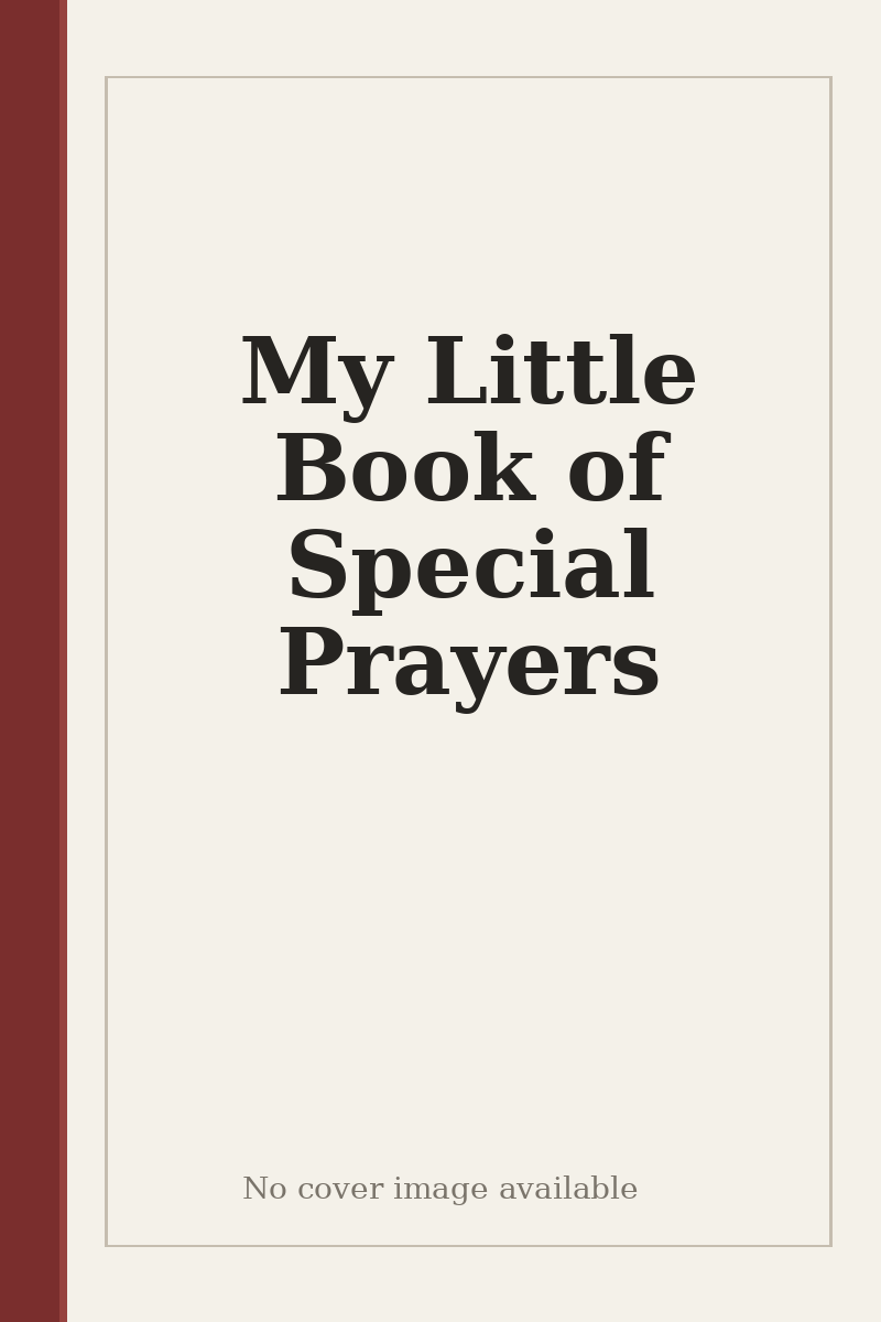 My Little Book of Special Prayers - no cover image available