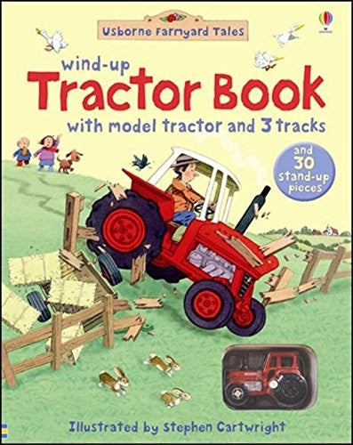 Farmyard Tales Wind-Up Tractor Book (Wind-up Books)
